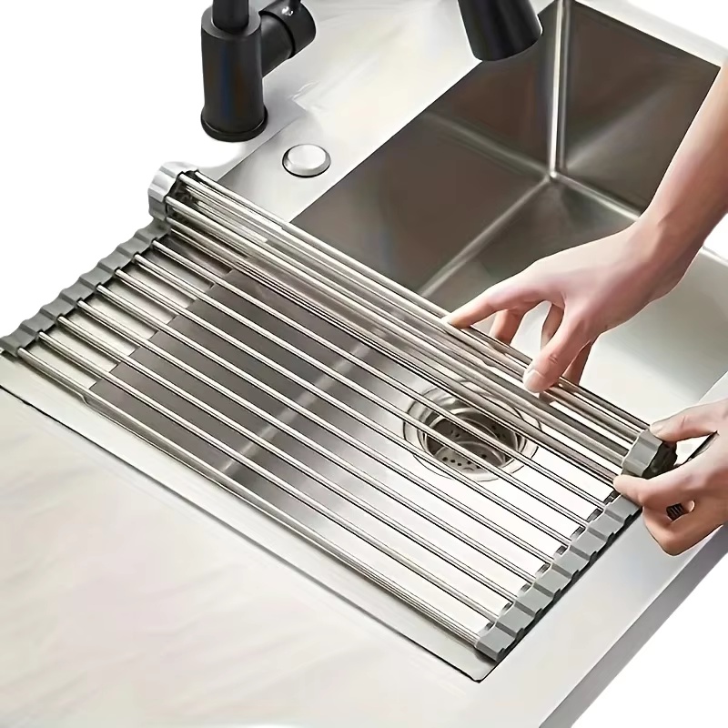 Food Storage Rack - رف تجفيف أطباق قابل للطي من