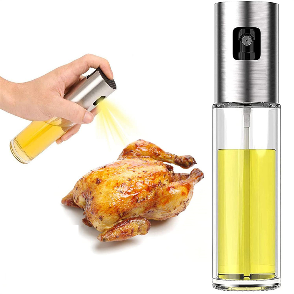 Salad Dressing Bottle - بخاخ زيت زجاجي للطبخ، بخاخ زيت