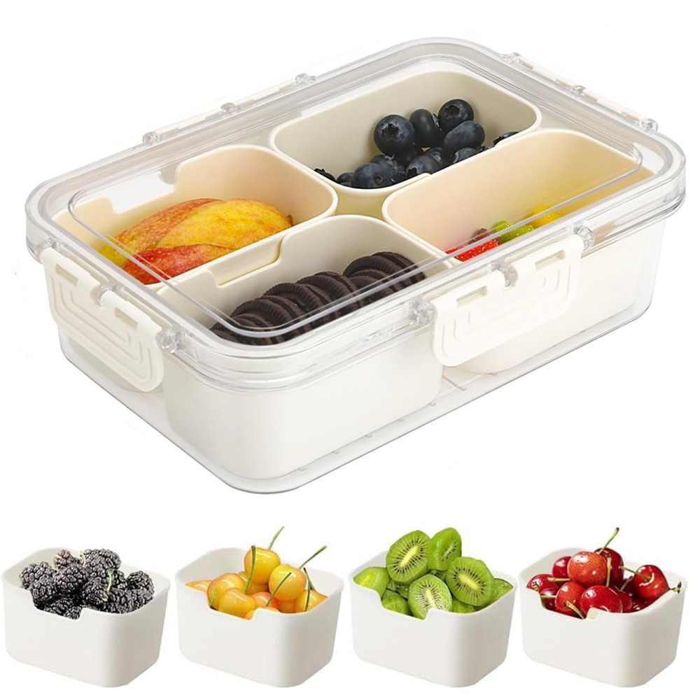 Food Storage Plastic Containers With Lids - صندوق تخزين طعام محمول، صندوق تخزين