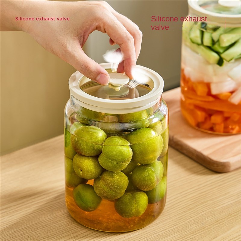 Food Storage Lidl - أوعية زجاجية بغطاء زجاجي لحفظ الطعام،