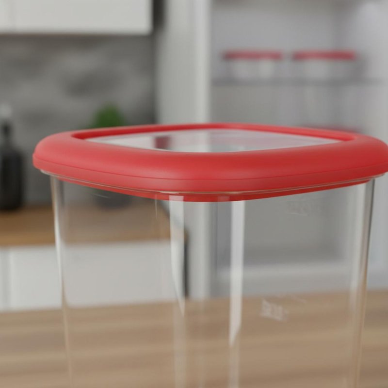 Food Storage Bins - مجموعة من 6 حاويات تخزين طعام