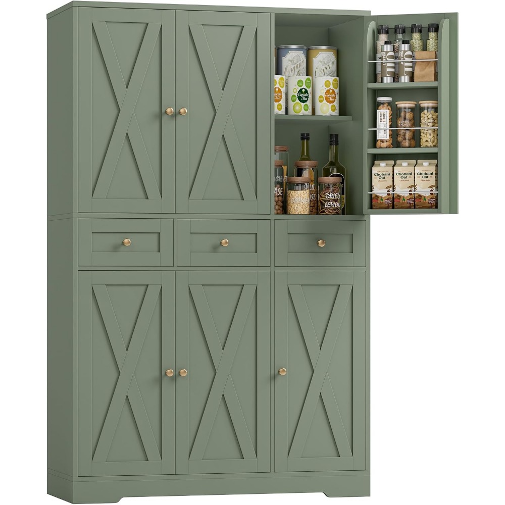 Food Storage Without Pantry - خزانة تخزين للمطبخ من هوستاك بارتفاع