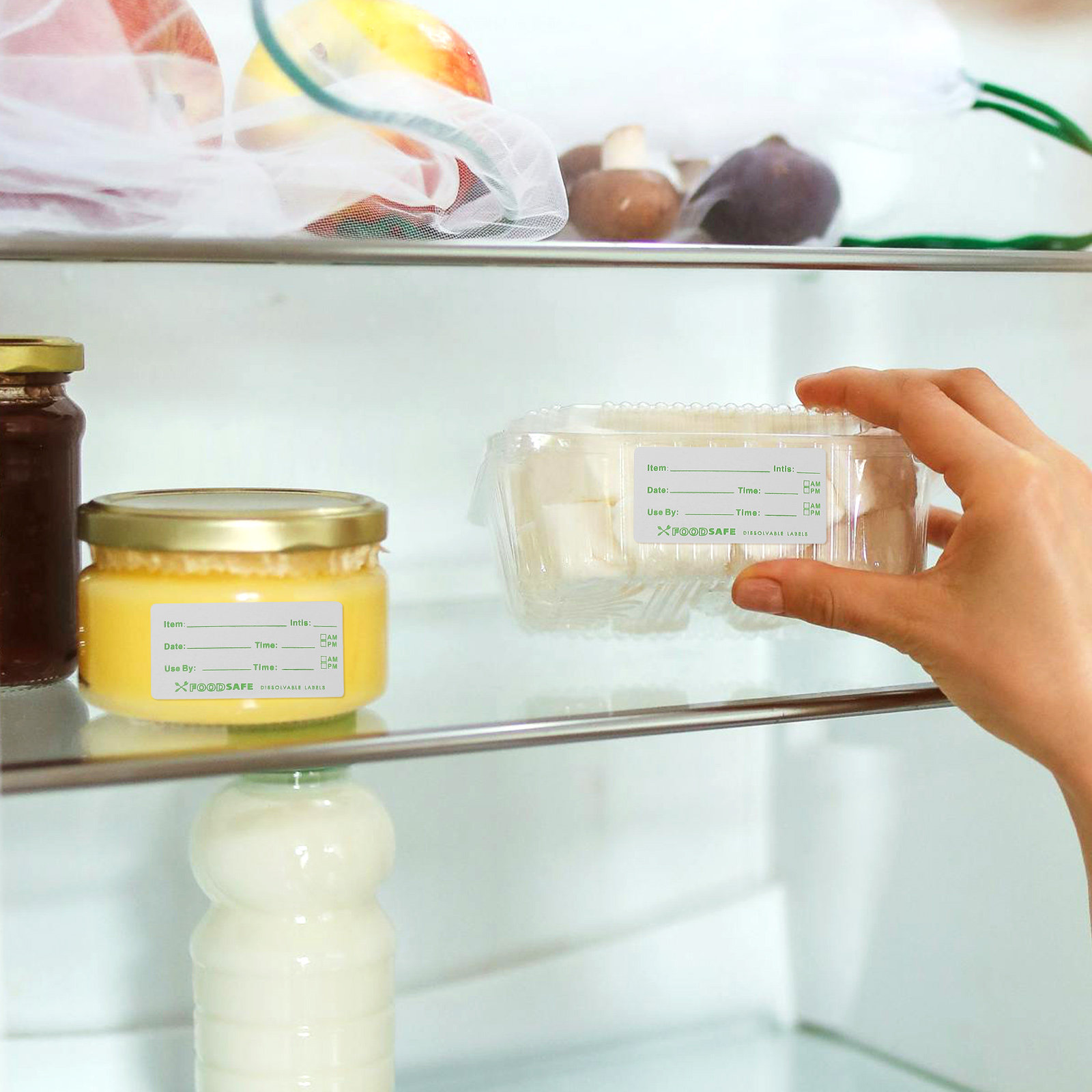 Food Storage Expiration Dates - لفة واحدة من ملصقات تاريخ انتهاء