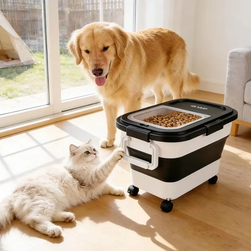 Food Storage Bins - حاوية تخزين طعام الكلاب سعة 20-25