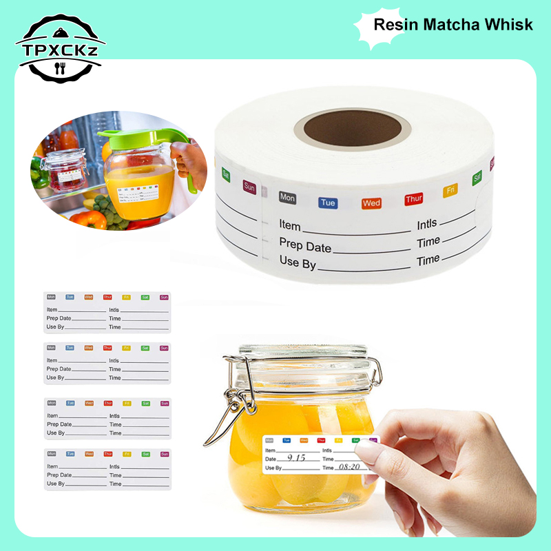 Food Storage Expiration Dates - المطبخ تاريخ الغذاء بطاقة لاصقة القرطاسية