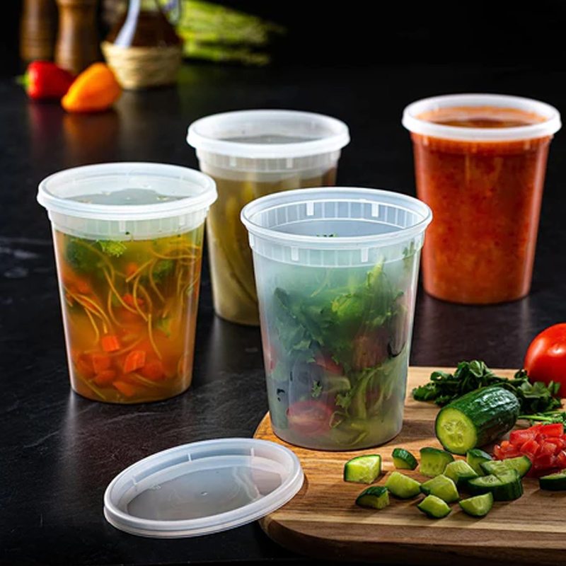 Food Storage Plastic Containers With Lids - حاويات تخزين الطعام مع أغطية ،