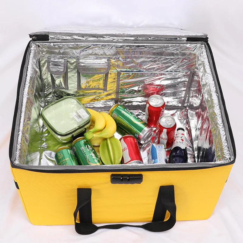 Food Storage In Cooler - 80L المحمولة البيتزا الكبيرة أكياس التوصيل