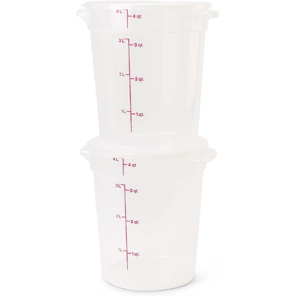 حاويات تخزين طعام بسعة 4 كوارت - مراجعة Food Storage 4 Quart وسعره