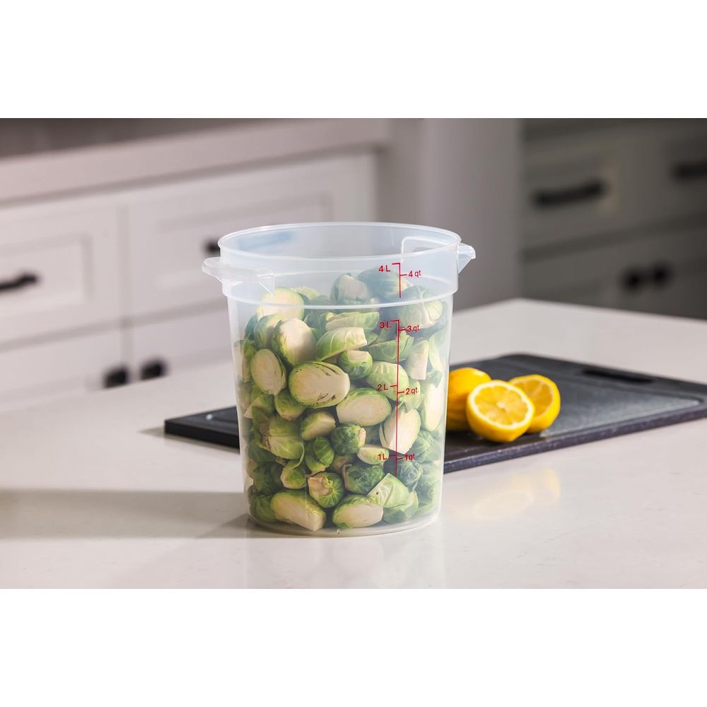 حاويات تخزين طعام بسعة 4 كوارت - مراجعة Food Storage 4 Quart وسعره