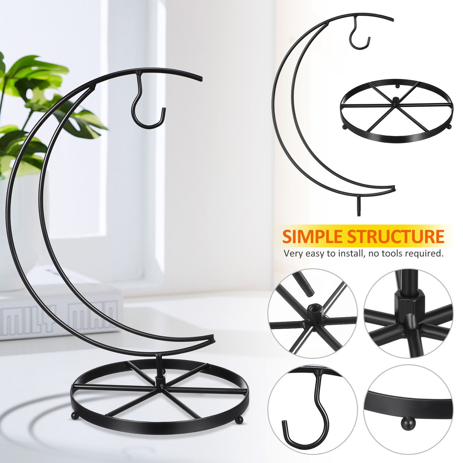 حامل فواكه معدني على شكل شجرة  - مراجعة Food Storage Rack وسعره