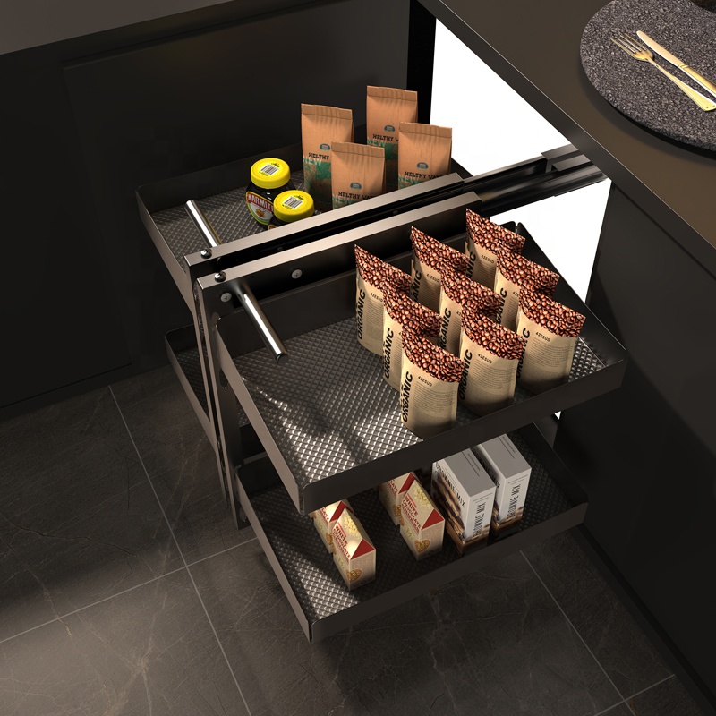 وحدة تخزين معدنية سحرية للمطبخ - مراجعة Food Storage Without Pantry وسعره