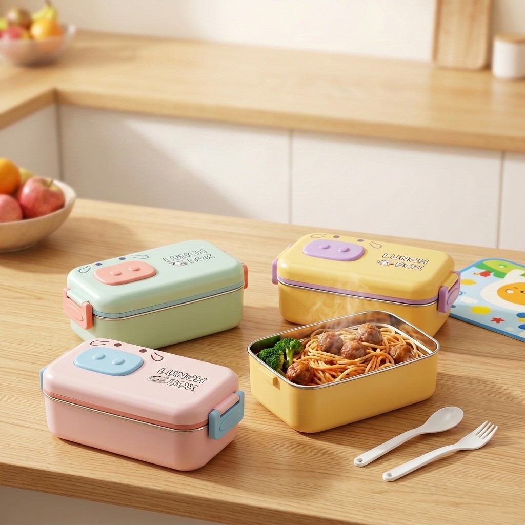 صندوق غداء للأطفال من الفولاذ  - مراجعة Food Storage Underground وسعره