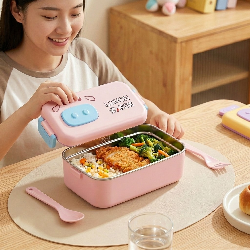 صندوق غداء للأطفال من الفولاذ  - مراجعة Food Storage Underground وسعره