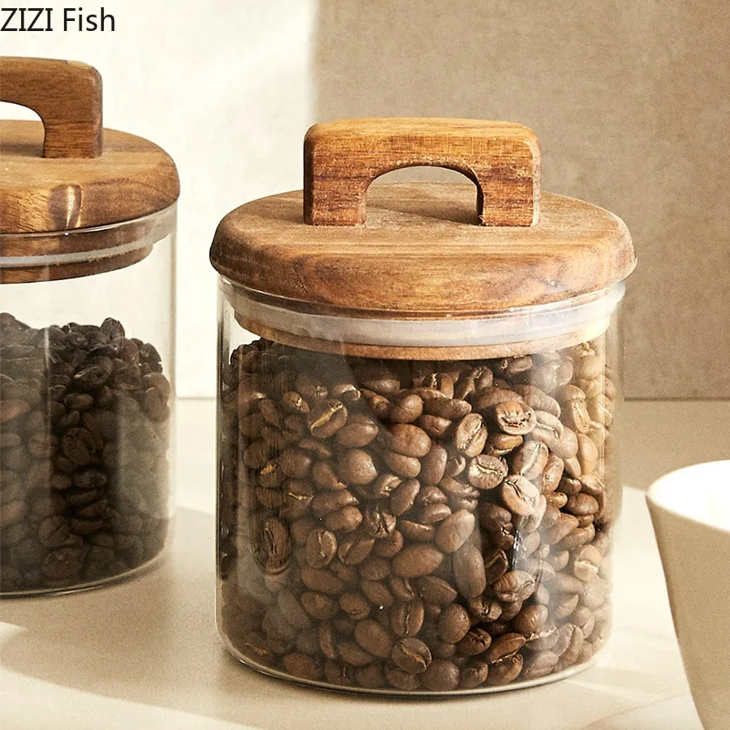 برطمان تخزين زجاجي بغطاء خشبي، - مراجعة Food Storage Lidl وسعره