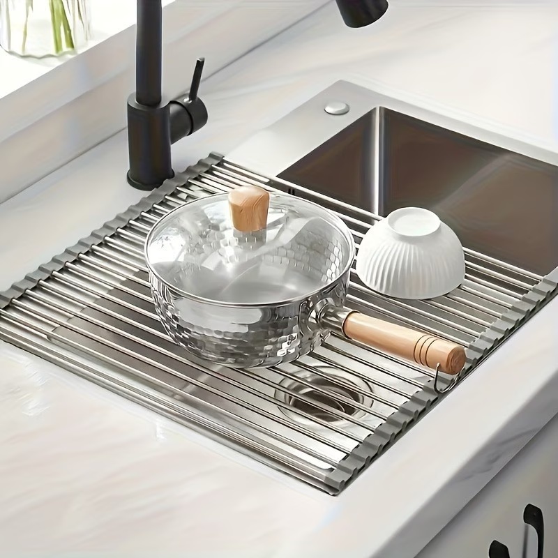 رف تجفيف أطباق قابل للطي من ال - مراجعة Food Storage Rack وسعره