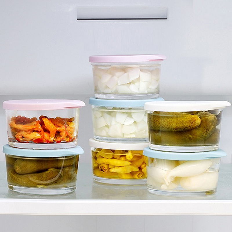 ● وعاء تخزين طعام دائري آمن لل - مراجعة Food Storage Glass وسعره