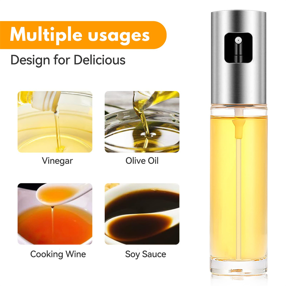 بخاخ زيت زجاجي للطبخ، بخاخ زيت - مراجعة Salad Dressing Bottle وسعره