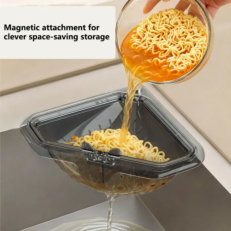 سلة تصريف مغناطيسية مثلثة الشك - مراجعة Food Storage Rack وسعره