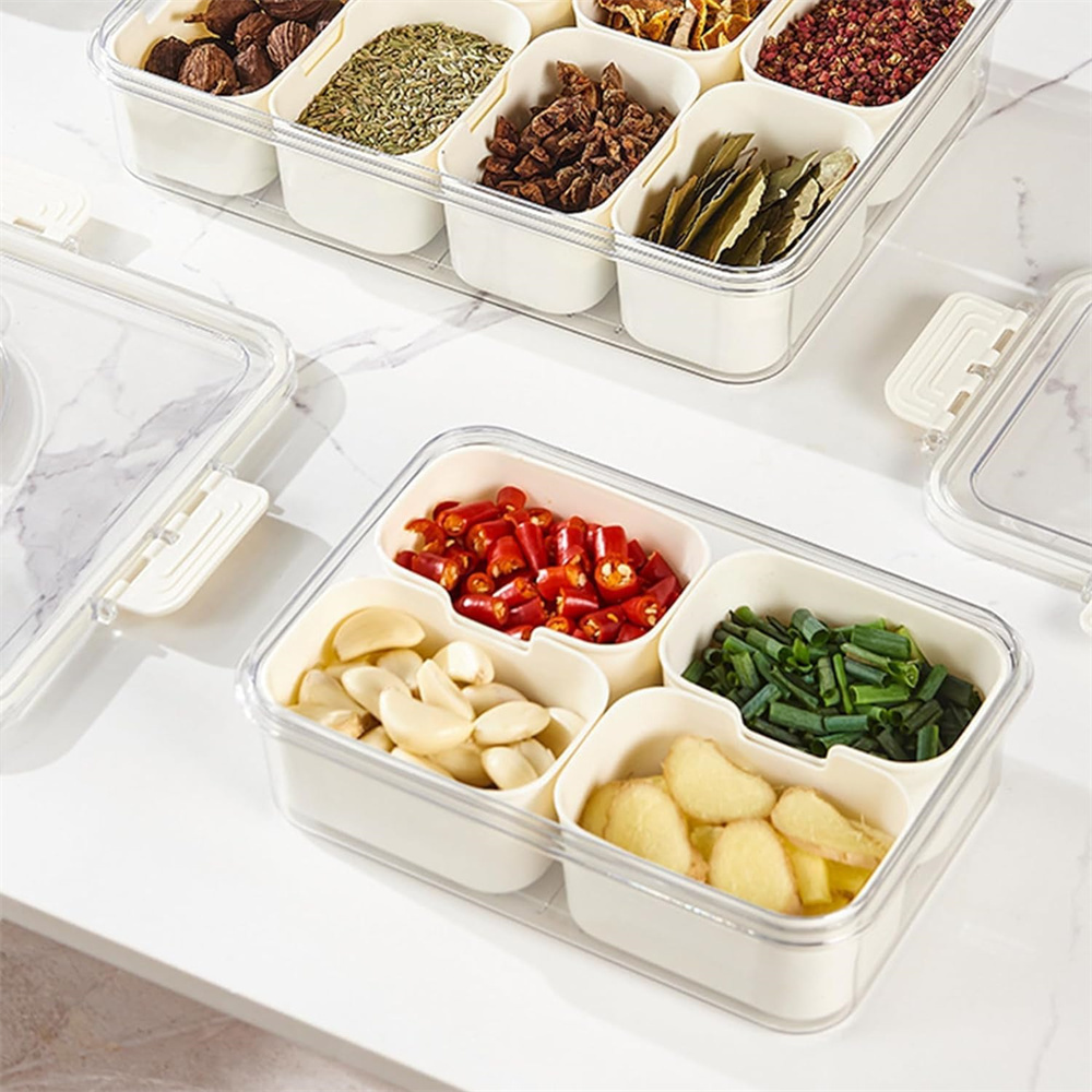 صندوق تخزين طعام محمول، صندوق  - مراجعة Food Storage Plastic Containers With Lids وسعره