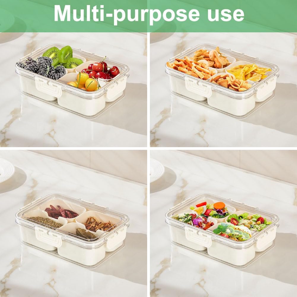 صندوق تخزين طعام محمول، صندوق  - مراجعة Food Storage Plastic Containers With Lids وسعره
