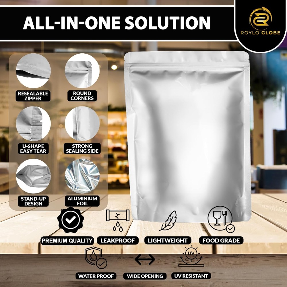 100 قطعة من أكياس مايلار سعة 2 - مراجعة Food Storage Oxygen Absorbers وسعره