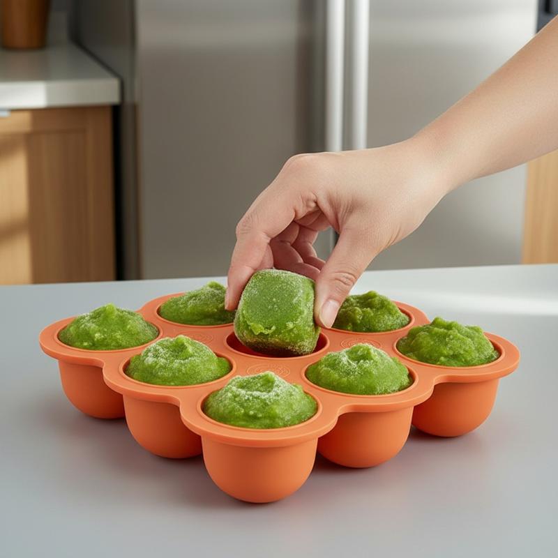 حاوية طعام الأطفال من السيليكو - مراجعة Food Storage Underground وسعره