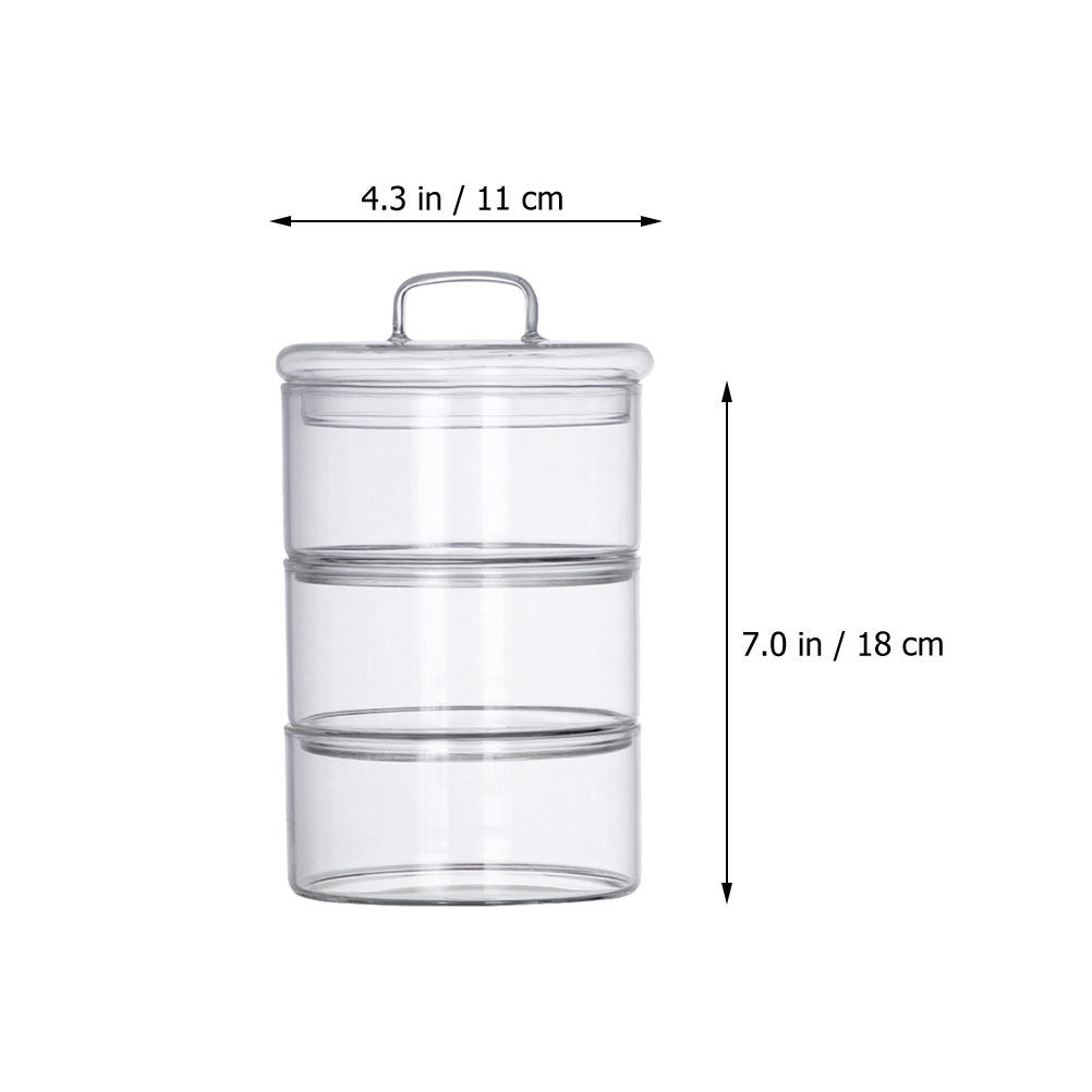طقم وعاء تخزين زجاجي شفاف للسل - مراجعة Food Storage Glass وسعره