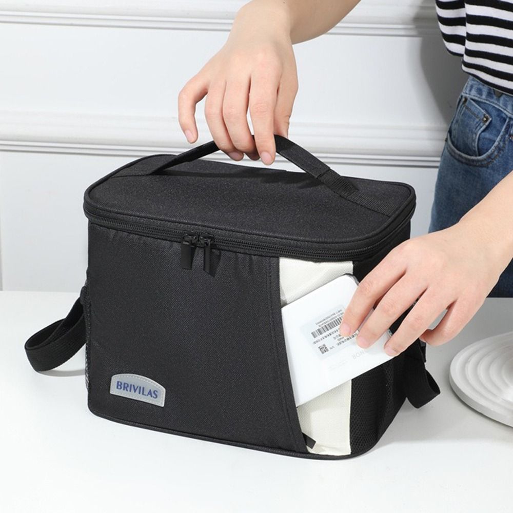 حقيبة غداء معزولة كبيرة السعة  - مراجعة Food Storage Keep Warm وسعره