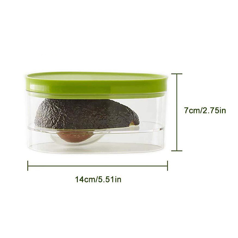 صندوق تخزين طعام الأفوكادو، حا - مراجعة Food Storage Plastic Containers With Lids وسعره