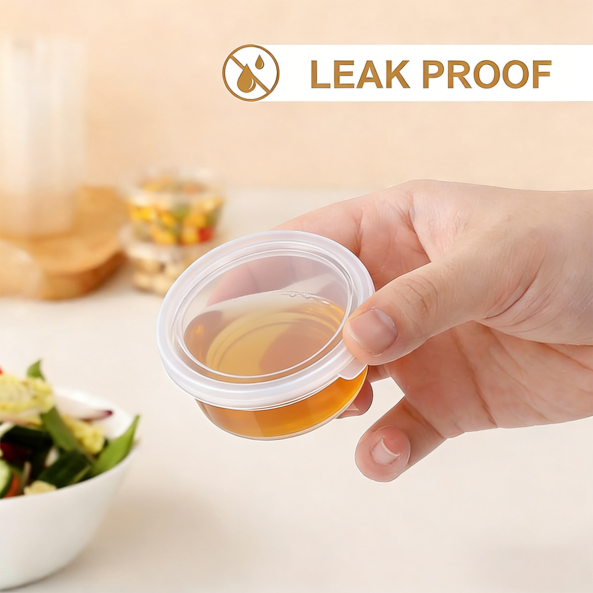عبوات صغيرة للسلايم مع أغطية،  - مراجعة Food Storage Plastic Containers With Lids وسعره