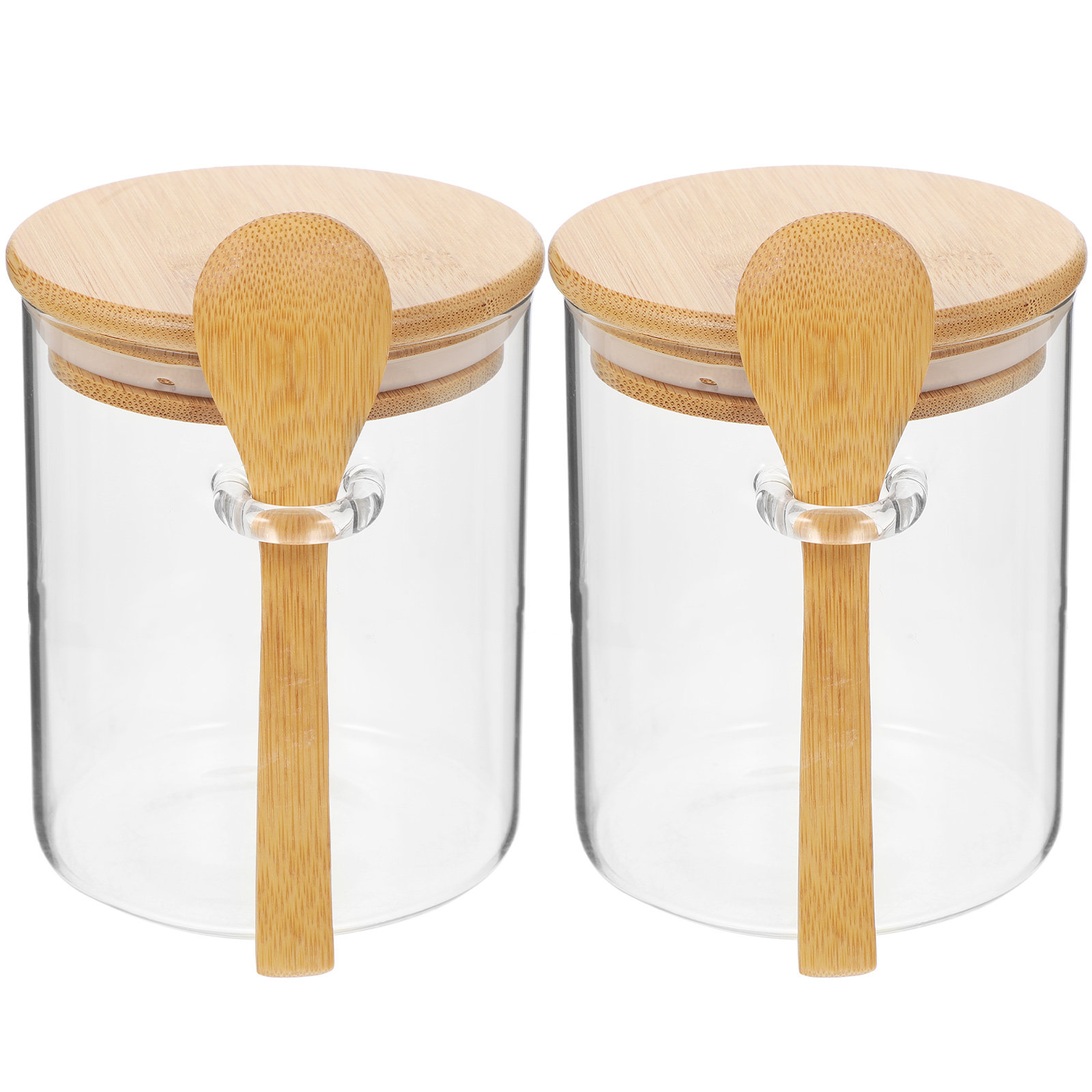 قطعتان من حاويات تخزين الدقيق  - مراجعة Food Storage Glass وسعره