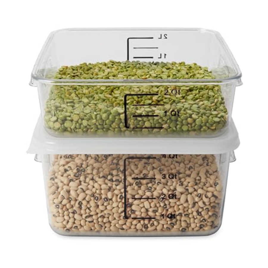 حاوية تخزين طعام مربعة موفرة ل - مراجعة Food Storage 4 Quart وسعره