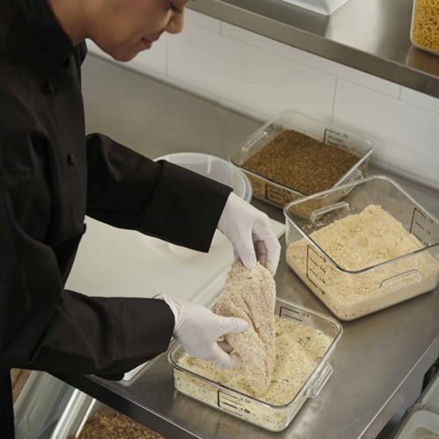حاوية تخزين طعام مربعة موفرة ل - مراجعة Food Storage 4 Quart وسعره