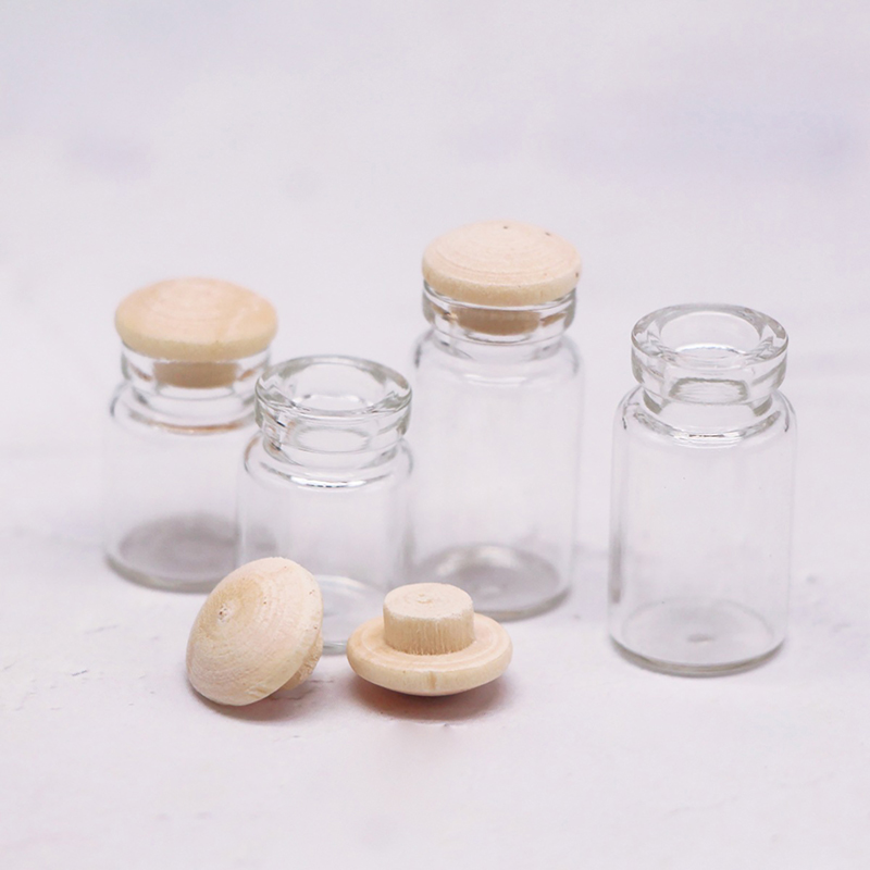 4 قطعة 1:12 دمية مصغرة الجرار  - مراجعة Food Storage Glass وسعره