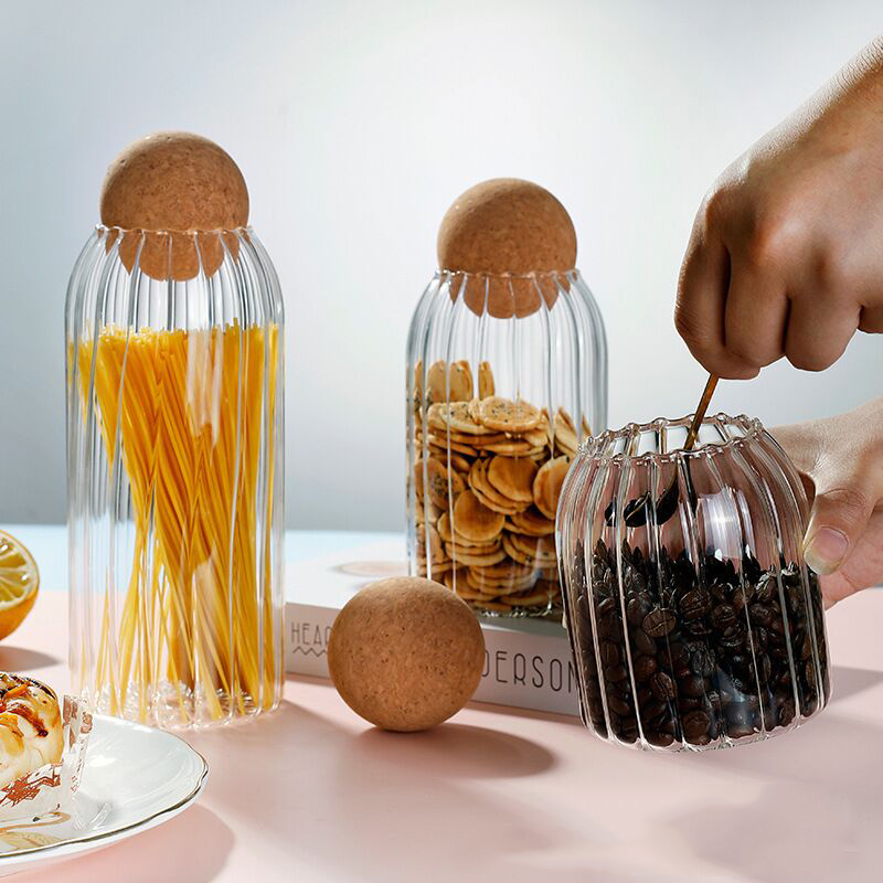 وعاء زجاجي للتخزين بغطاء خشبي، - مراجعة Food Storage Lidl وسعره