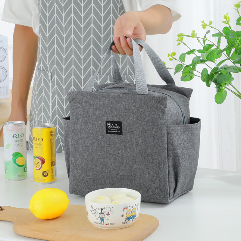 الغداء حقيبة النايلون مقاوم لل - مراجعة Food Storage Keep Warm وسعره
