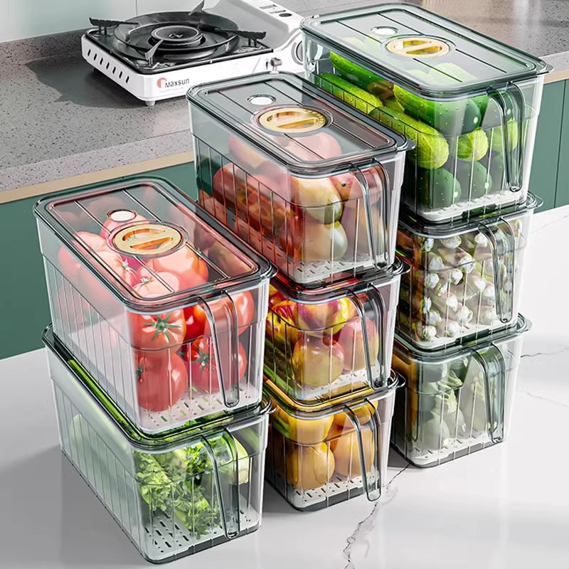 صندوق تخزين فرز الثلاجة والبيض - مراجعة Food Storage Underground وسعره