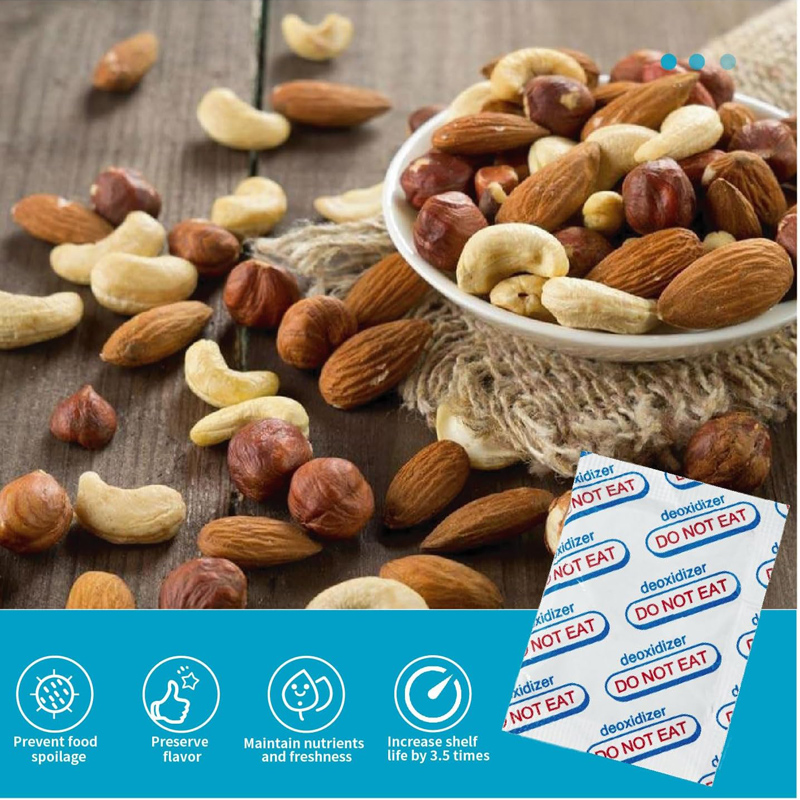 الغذاء الصف امتصاص الأكسجين 20 - مراجعة Food Storage Oxygen Absorbers وسعره