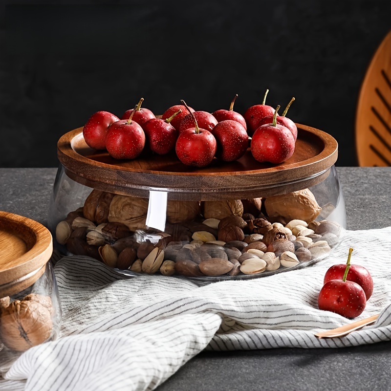 أوعية زجاجية بأغطية خشبية – حا - مراجعة Food Storage Lidl وسعره