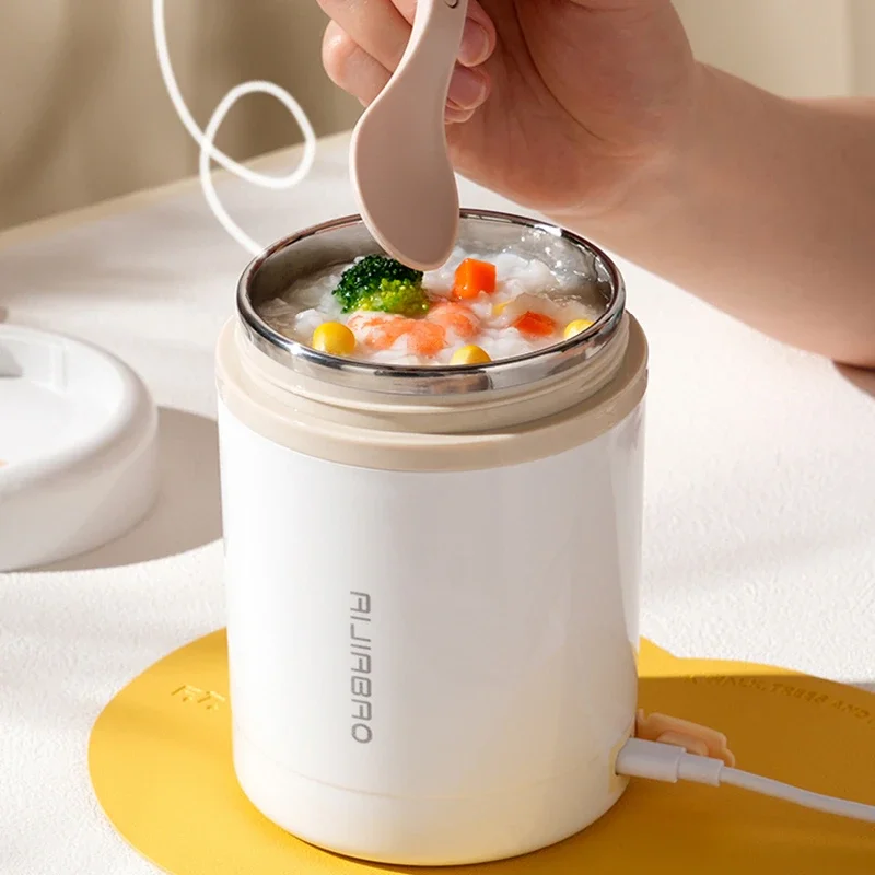 600 مللي المحمولة USB التدفئة  - مراجعة Portable Food Warmer وسعره