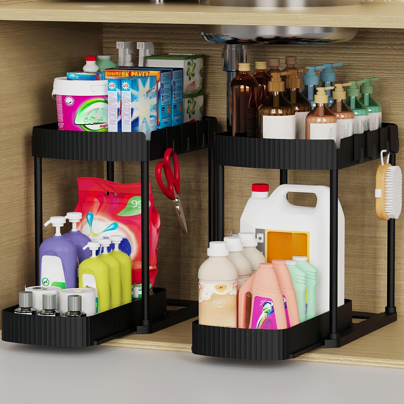 تحت المطبخ بالوعة المنظم 2-Tie - مراجعة Food Storage Without Pantry وسعره