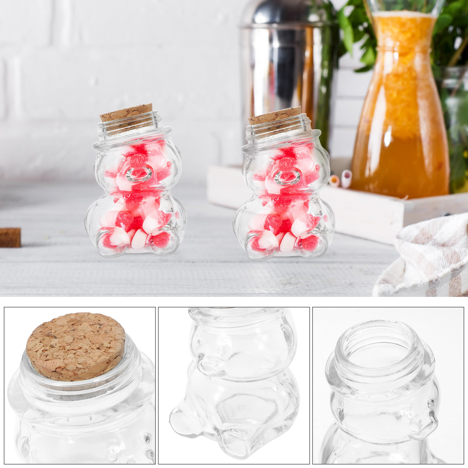 طقم من 4 أوعية زجاجية شفافة مح - مراجعة Food Storage Glass وسعره