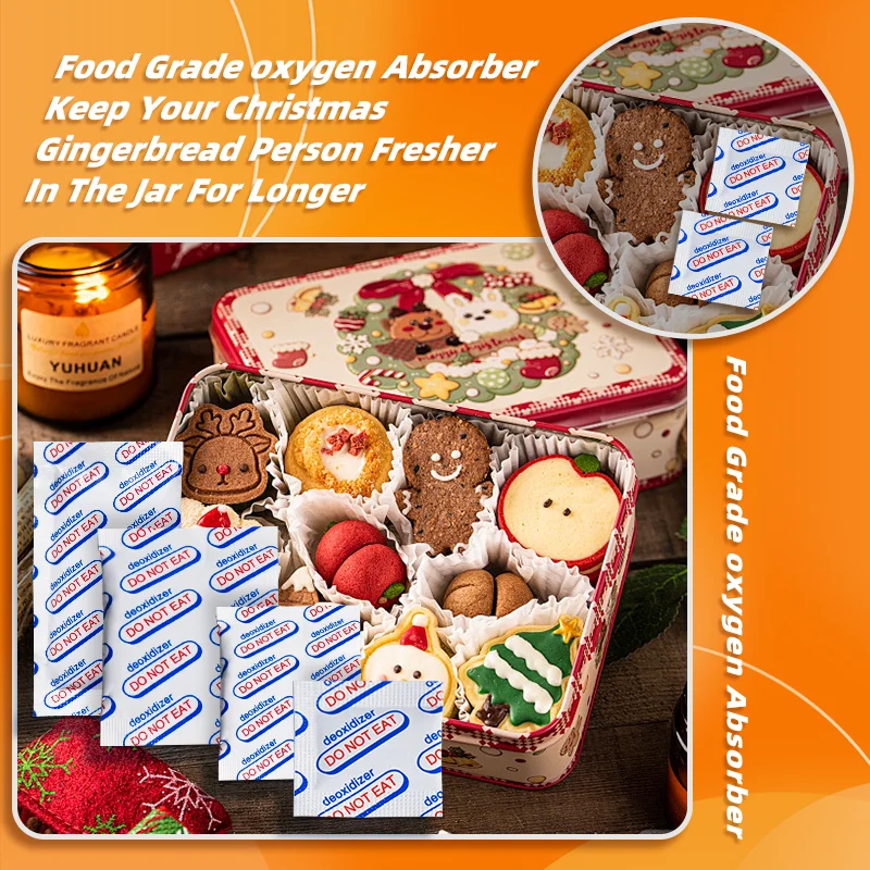 80Cc/300Cc/800Cc/2000Cc ممتص ا - مراجعة Food Storage Oxygen Absorbers وسعره