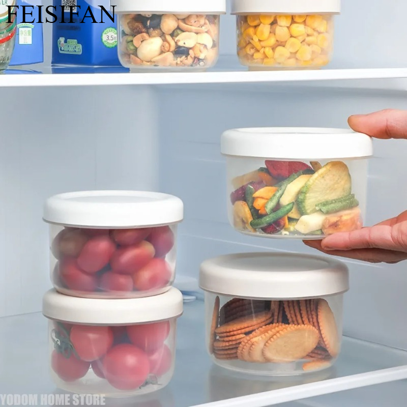 حاوية طعام بلاستيكية مستديرة م - مراجعة Food Storage Plastic Containers With Lids وسعره