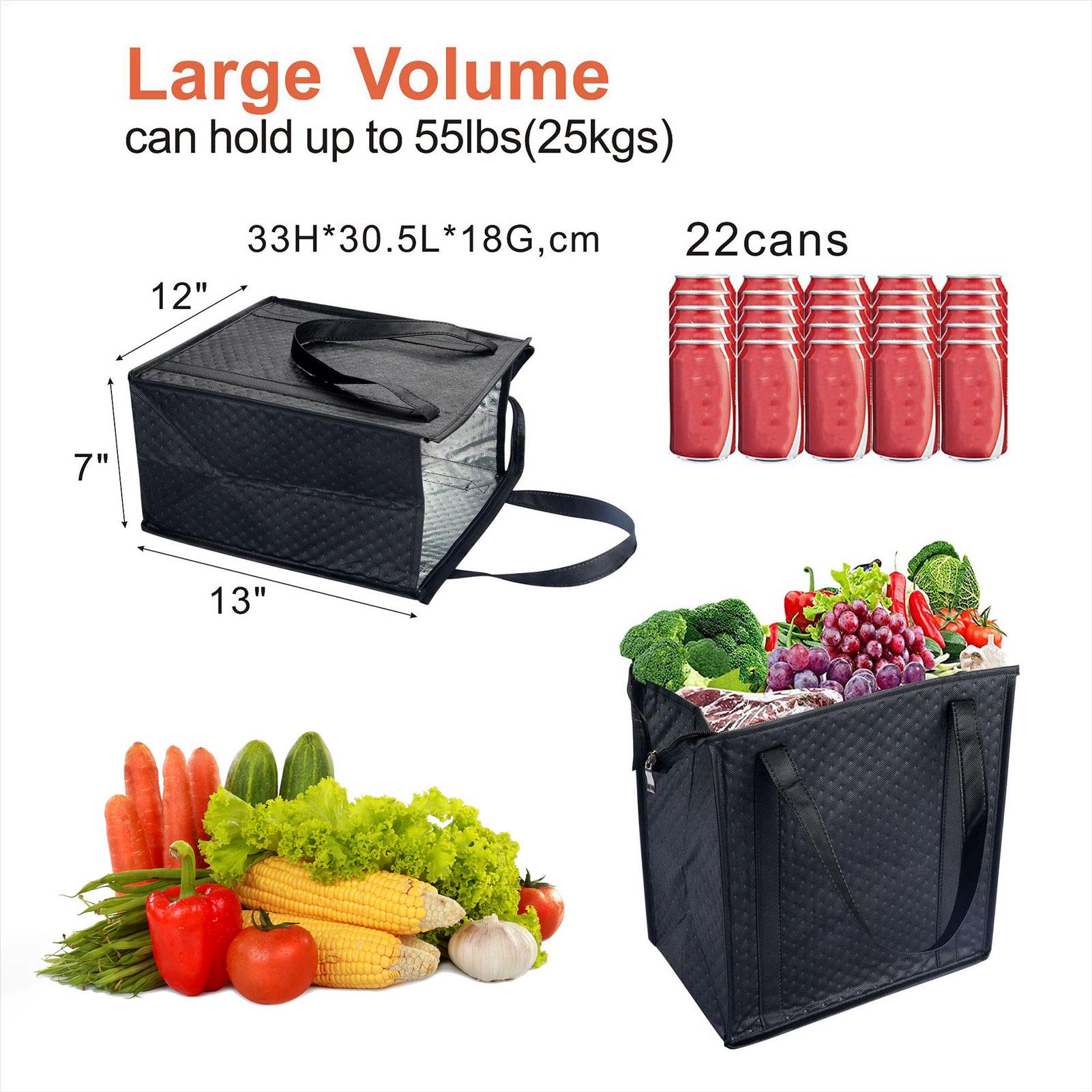 حقيبة حرارية كبيرة السعة مانعة - مراجعة Food Storage Keep Warm وسعره