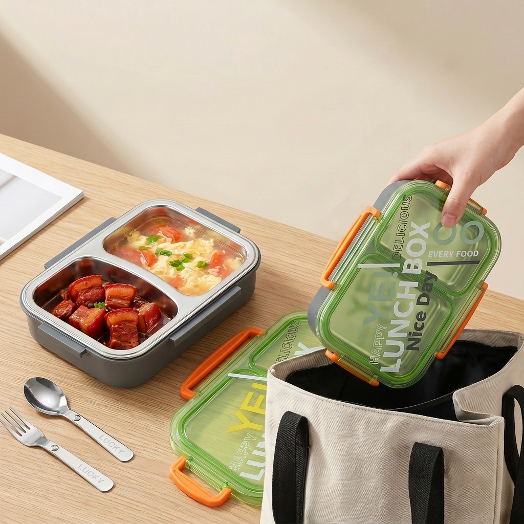 صندوق غداء بنتو من الفولاذ الم - مراجعة Food Storage Underground وسعره