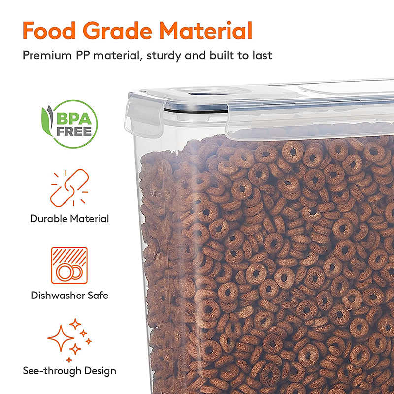 4L حاويات تخزين الحبوب مع الأغ - مراجعة Food Storage Lidl وسعره