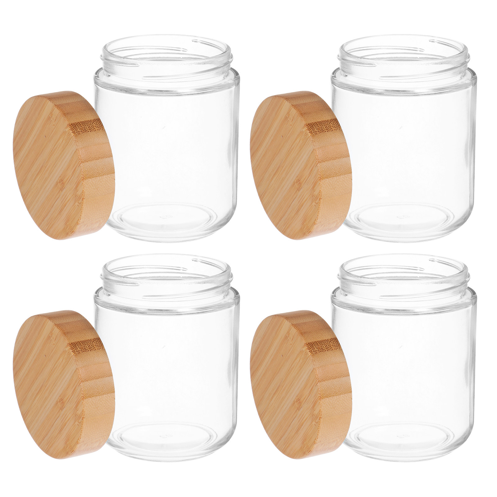 4 قطع من أوعية تخزين الطعام ال - مراجعة Food Storage Plastic Containers With Lids وسعره