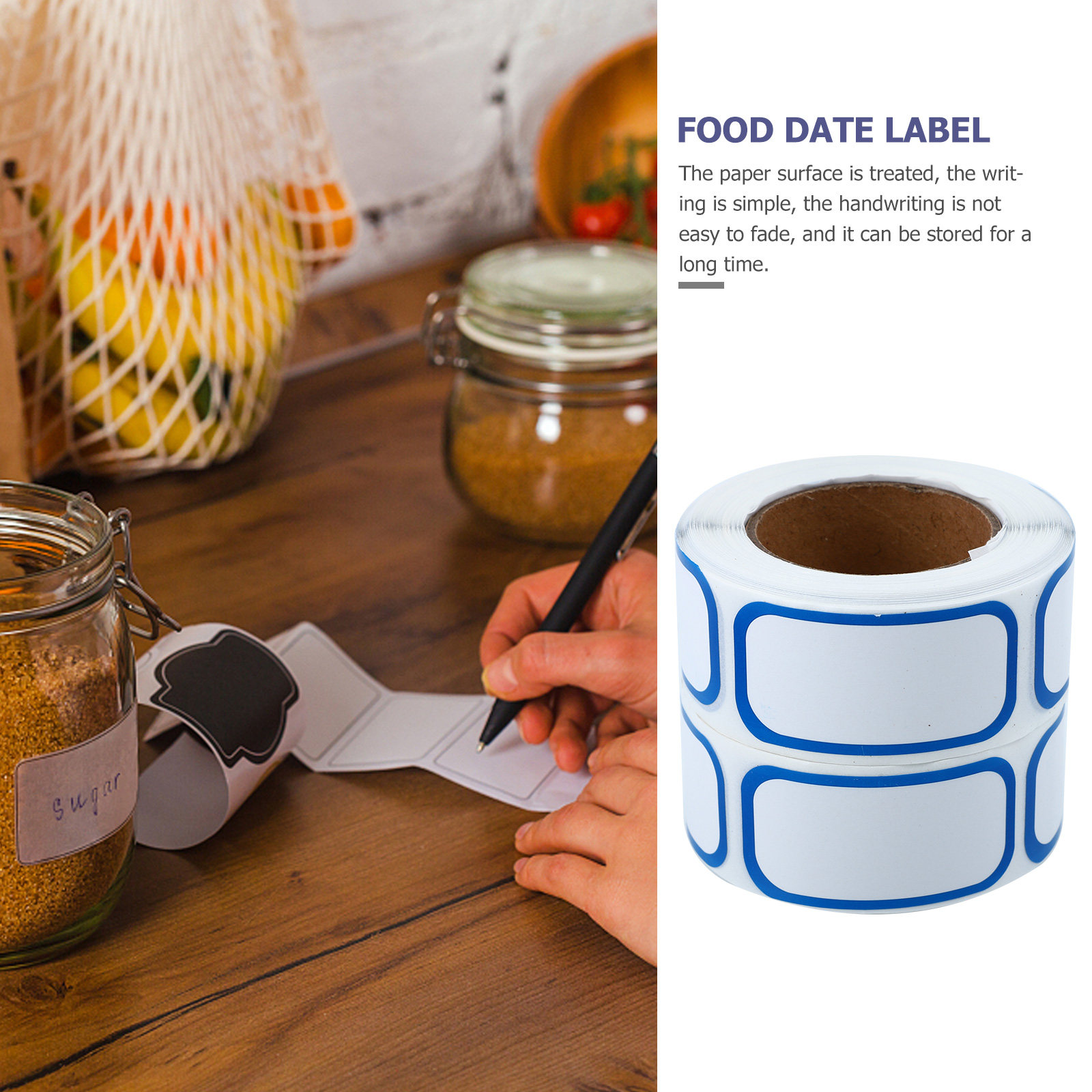 6 لفات من ملصقات تحديد التاريخ - مراجعة Food Storage Expiration Dates وسعره